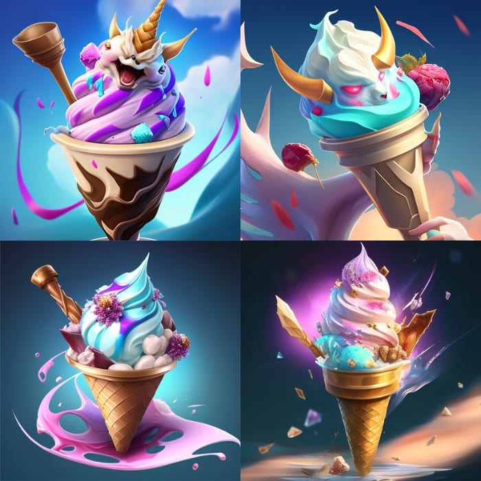 a Ice cream in a cup Mobile Legends Bang Bang
