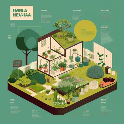 IKEA guide of a garden