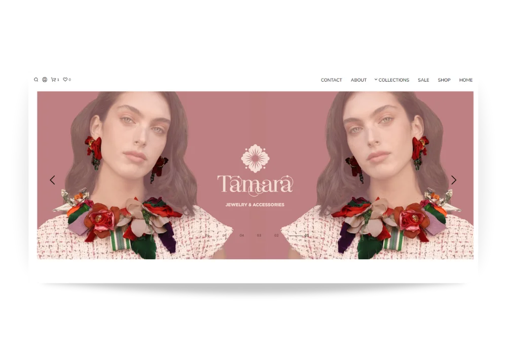 בניית אתר מכירות לחנות של אומנית